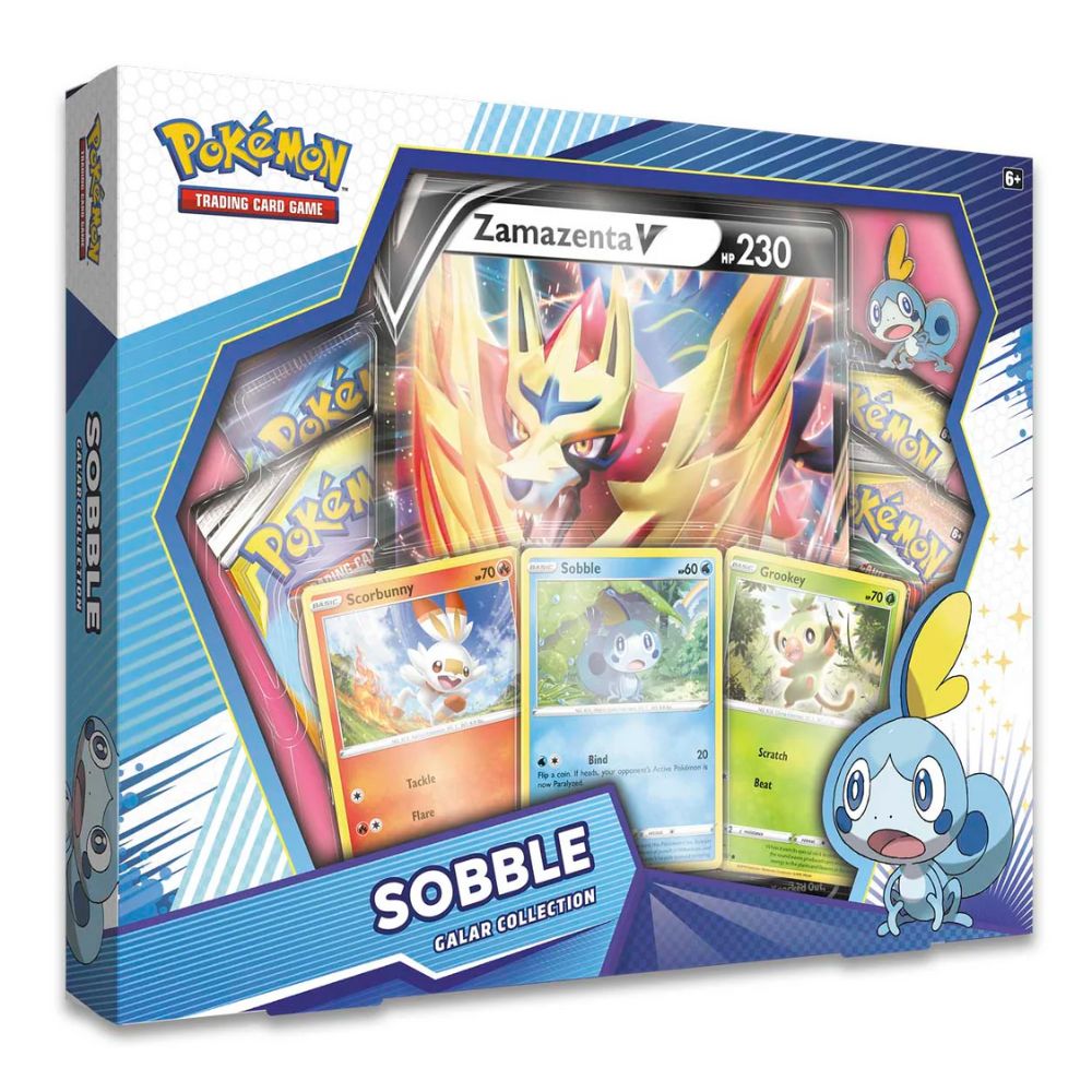 Pokemon Sobble Galar Collection Box (Zamazenta V)