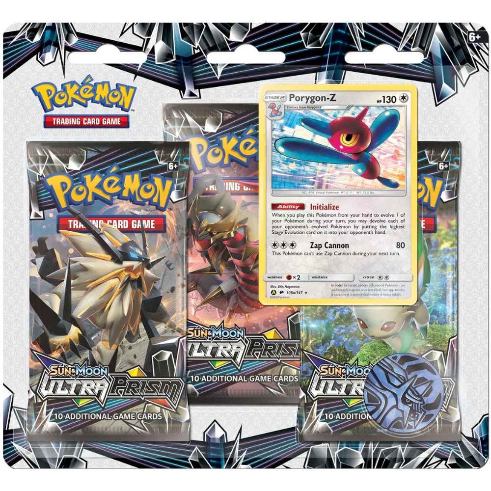 Pokémon - Sun & Moon: Ultra Prism - 3 Pack Blister