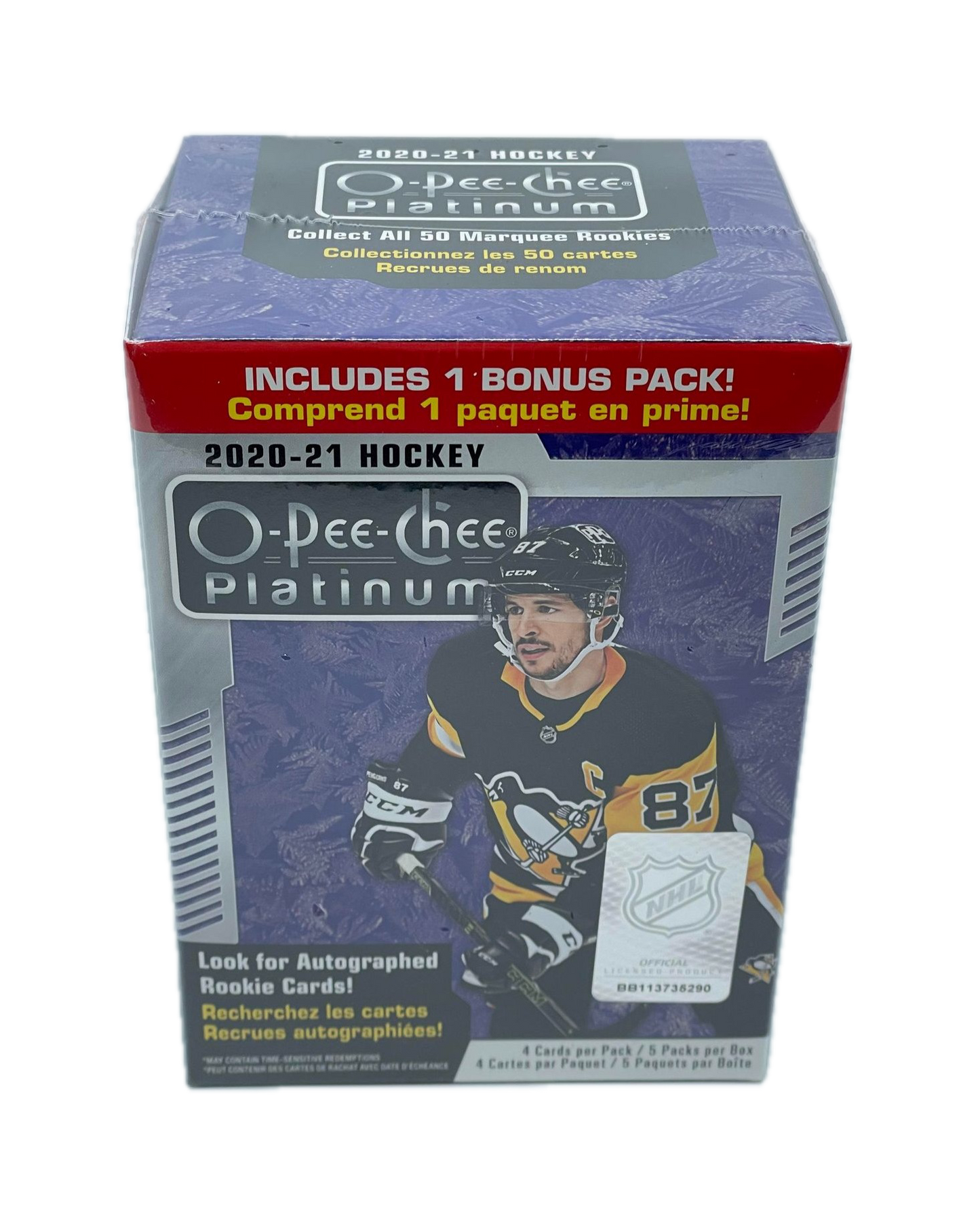 2020-21 O-Pee-Chee Platinum Hockey Blaster Box
