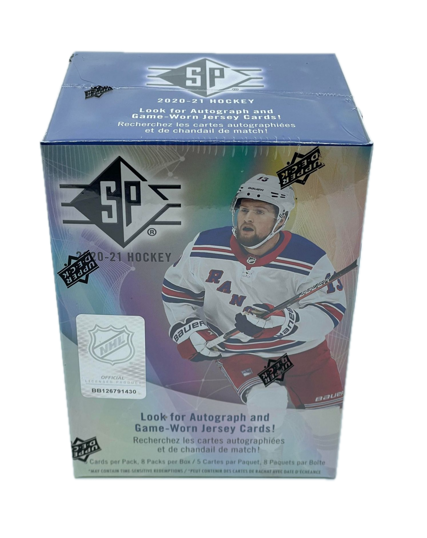 2021-22 Upper Deck SP Hockey Blaster Box