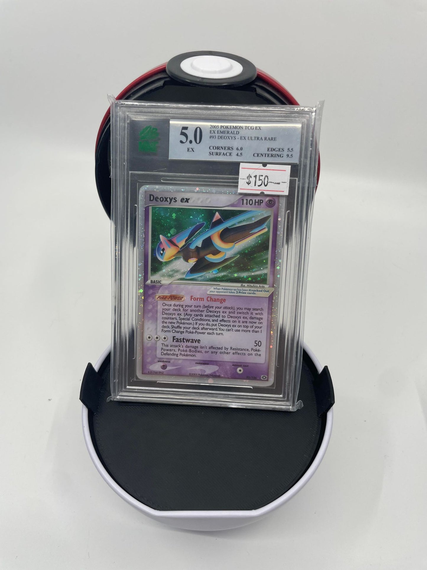 EX Emerald Deoxys ex #93 MNT 5