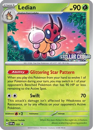 Ledian - SVP133 133 - SV Scarlet & Violet Promo Cards Holofoil