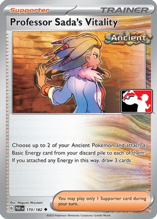 Professor Sada's Vitality 170 - Prize Pack Series Cards