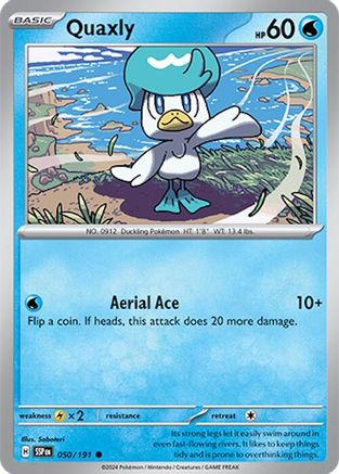 Quaxly 50 - SV08 Surging Sparks Reverse Holofoil