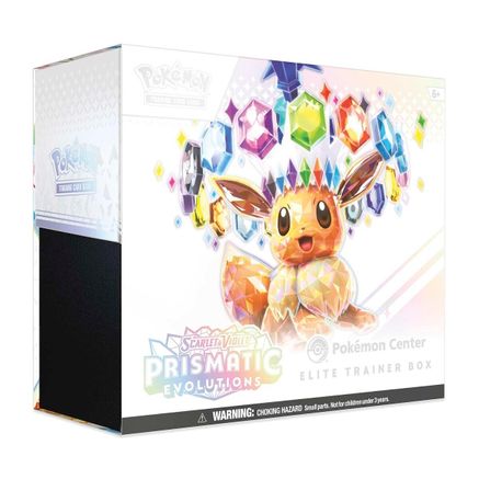 Prismatic Evolutions Pokemon Center Elite Trainer Box (Exclusive) - SV Prismatic Evolutions