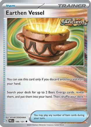 Earthen Vessel 106 - SV Prismatic Evolutions Reverse Holofoil