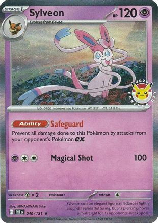 Sylveon — 040/131 (Pokemon Day) 40 - Miscellaneous Cards & Products Holofoil