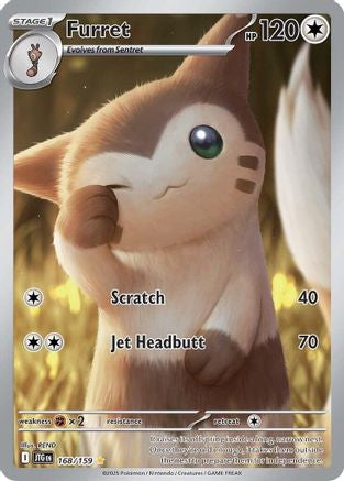 Furret - 168/159 168 - SV09 Journey Together