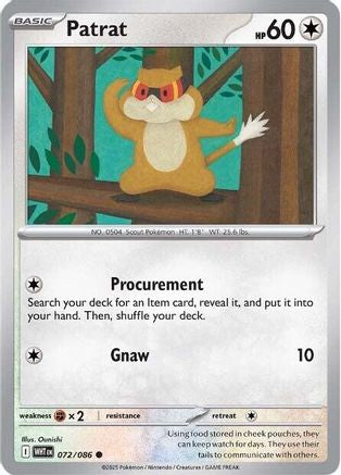 Patrat - 070/086 70 - SV White Flare