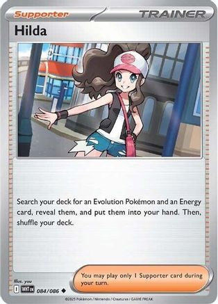 Hilda - 085/086 85 - SV White Flare Reverse Holofoil