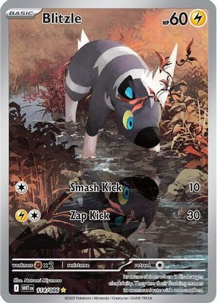 Blitzle - 111/086 111 - SV White Flare Holofoil