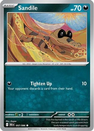 Sandile - 060/086 60 - SV Black Bolt