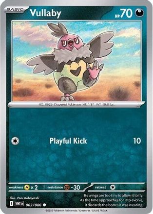 Vullaby - 063/086 63 - SV Black Bolt