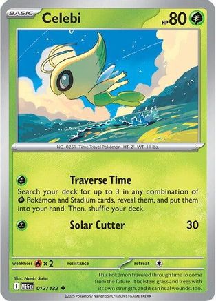 Celebi 12 - ME01 Mega Evolution