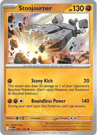Stonjourner 81 - ME01 Mega Evolution