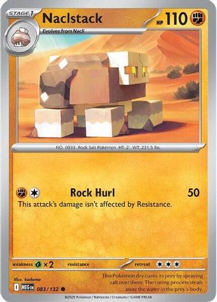 Naclstack 83 - ME01 Mega Evolution Reverse Holofoil