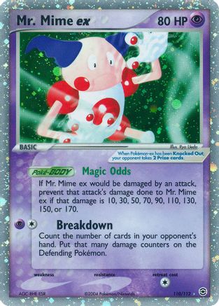 Mr. Mime ex - 110/112 110/112 - FireRed & LeafGreen