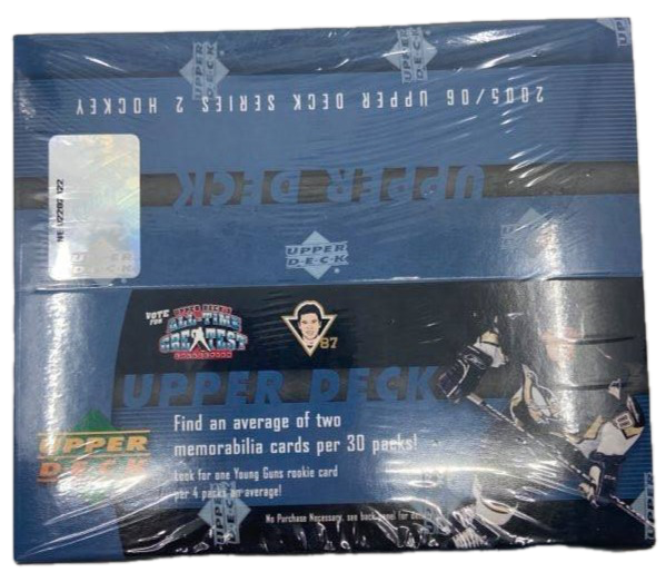 2005-06 Upper Deck Series 2 Hockey Retail Box