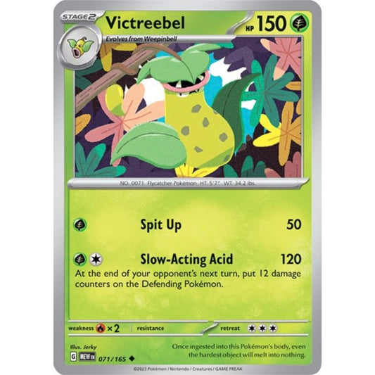 Pokemon S&V 151 Victreebell (Reverse) 71/165