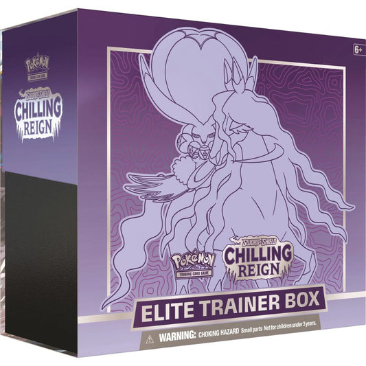Pokemon S&S Chilling Reign Shadow Rider Calyrex Elite Trainer Box