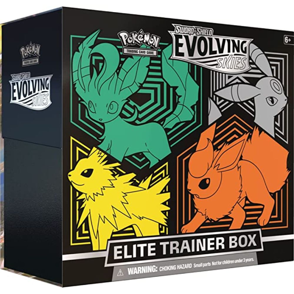 Pokemon Evolving Skies Elite Trainer Box (Flareon, Jolteon, Umbreon, Leafeon)