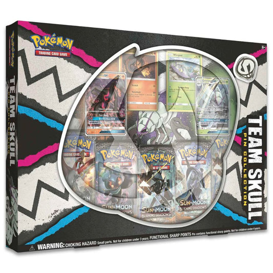 Pokemon Team Skull Pin Collection Box