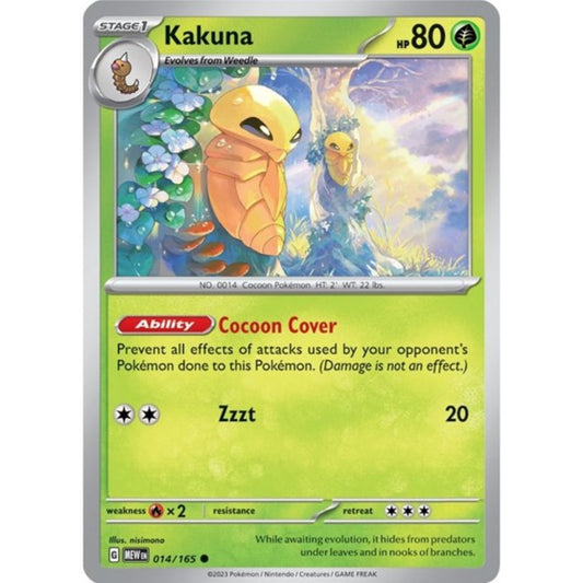 Pokemon S&V 151 Kakuna (Reverse) 14/165