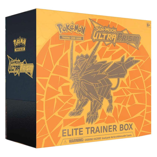 Pokemon S&M Ultra Prism Dusk Mane Solgaleo Elite Trainer Box