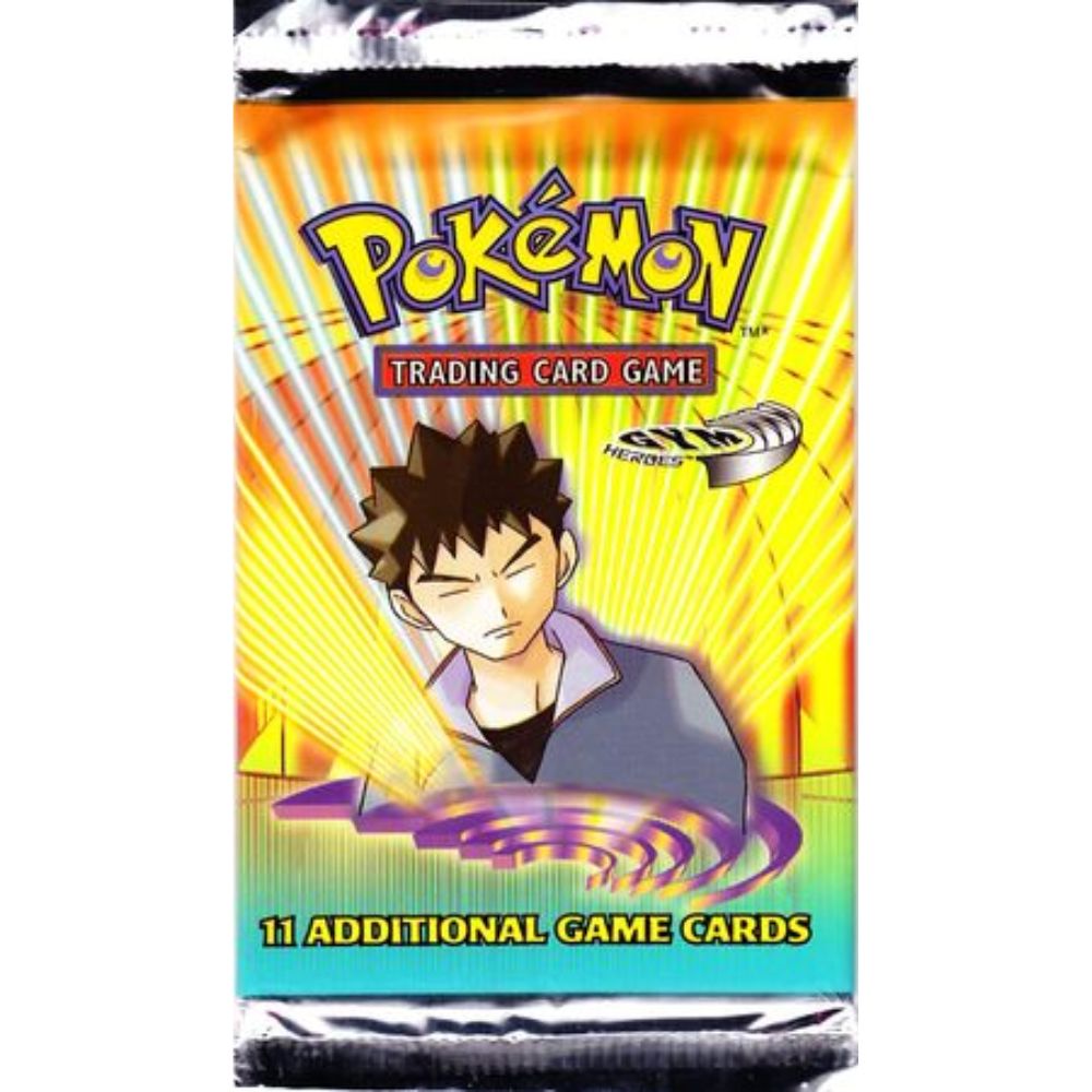Pokemon Gym Heros Booster Pack (Unlimited)