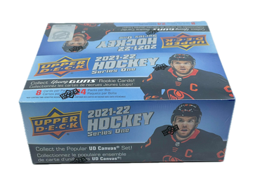2021-22 Upper Deck Series 1 Hockey Retail Box