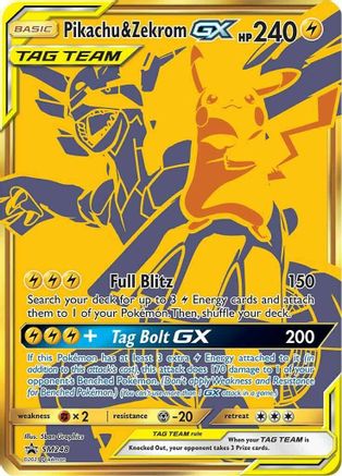 Pikachu & Zekrom GX (SM248) [Sun & Moon: Black Star Promos]