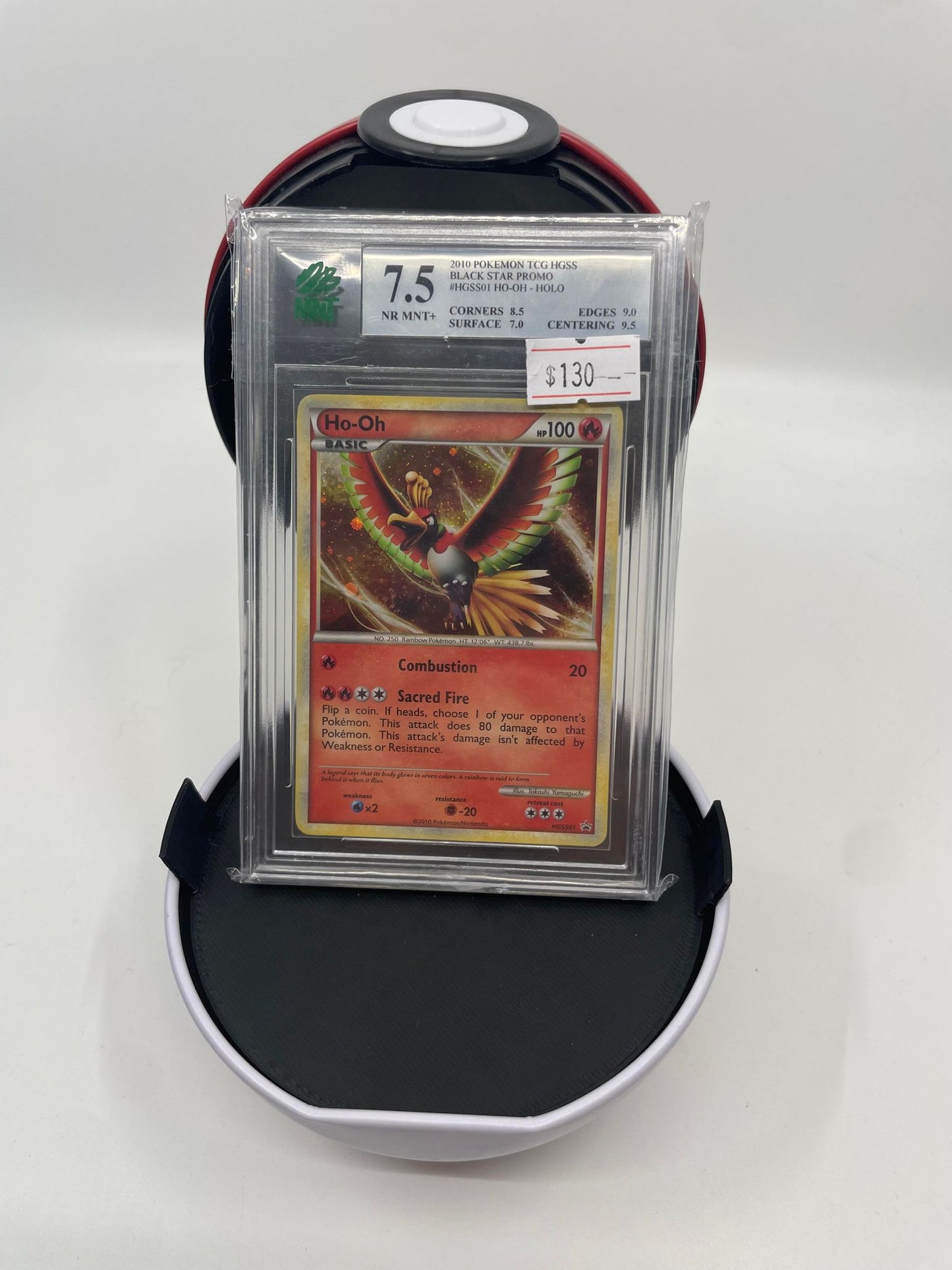 Heart Gold Soul Silver Promo Ho-oh #HGSS01 MNT 7.5