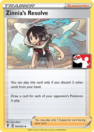 Zinnia's Resolve 164 - Prize Pack Series Cards Holofoil