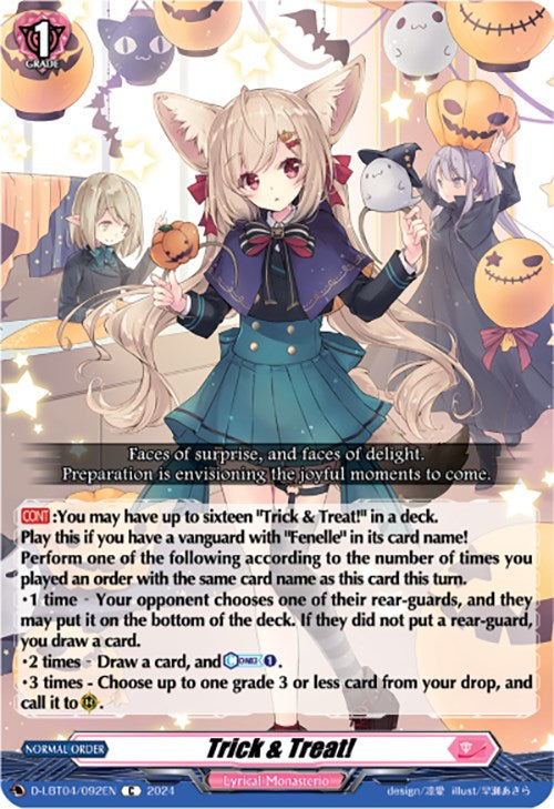 Trick & Treat! (D-LBT04/092EN) [Lyrical Monasterio: Trick or Trick!]