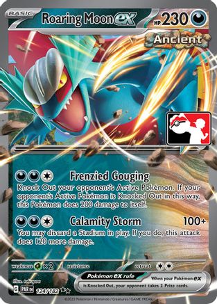 Roaring Moon ex 124 - Prize Pack Series Cards Holofoil
