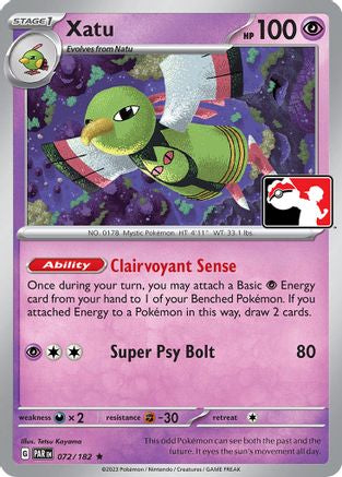 Xatu 72 - Prize Pack Series Cards