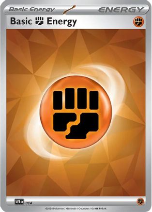 Basic Fighting Energy 14 - SV07 Stellar Crown Holofoil