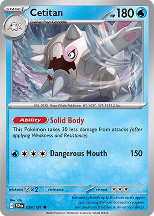 Cetitan 54 - SV08 Surging Sparks Reverse Holofoil