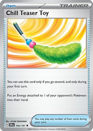 Chill Teaser Toy 166 - SV08 Surging Sparks Reverse Holofoil