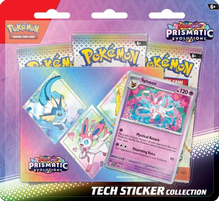 Prismatic Evolutions Tech Sticker Collection [Sylveon] - SV Prismatic Evolutions