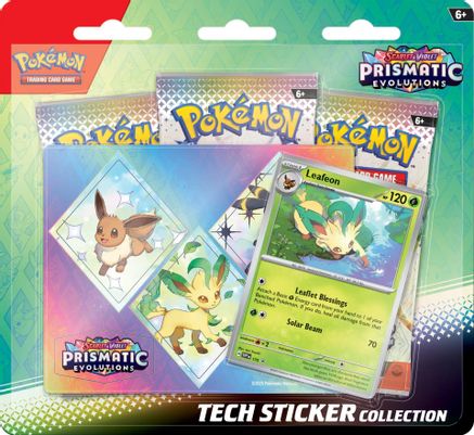 Prismatic Evolutions Tech Sticker Collection [Leafeon] - SV Prismatic Evolutions