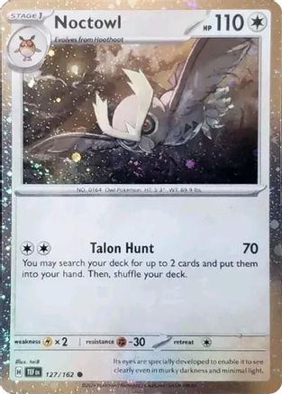 Noctowl - 127 (Cosmos Holo) 127 - SV Scarlet & Violet Promo Cards Holofoil