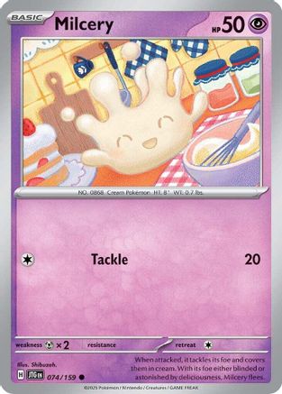 Milcery 74 - SV09 Journey Together Reverse Holofoil