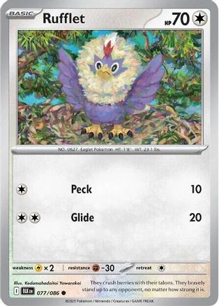Rufflet - 076/086 76 - SV White Flare
