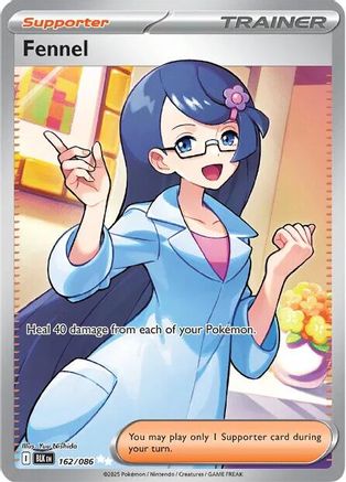 Fennel - 166/086 166 - SV Black Bolt Holofoil