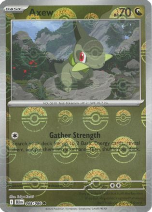 Axew - 070/086 (Poke Ball Pattern) 70 - SV Black Bolt Holofoil