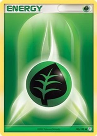 Grass Energy 123/130 - Diamond and Pearl Reverse Holofoil