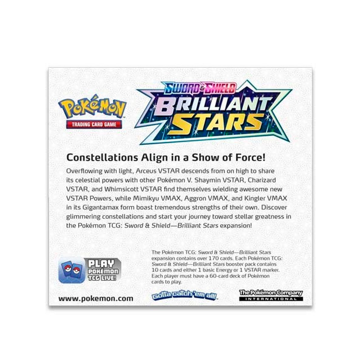 Pokemon S&S Brilliant Stars Booster Box