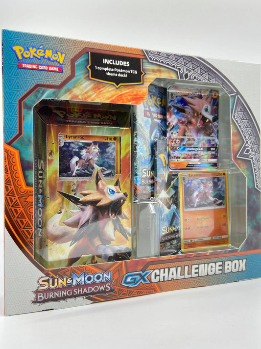 Pokemon Burning Shadows GX Challenge Box